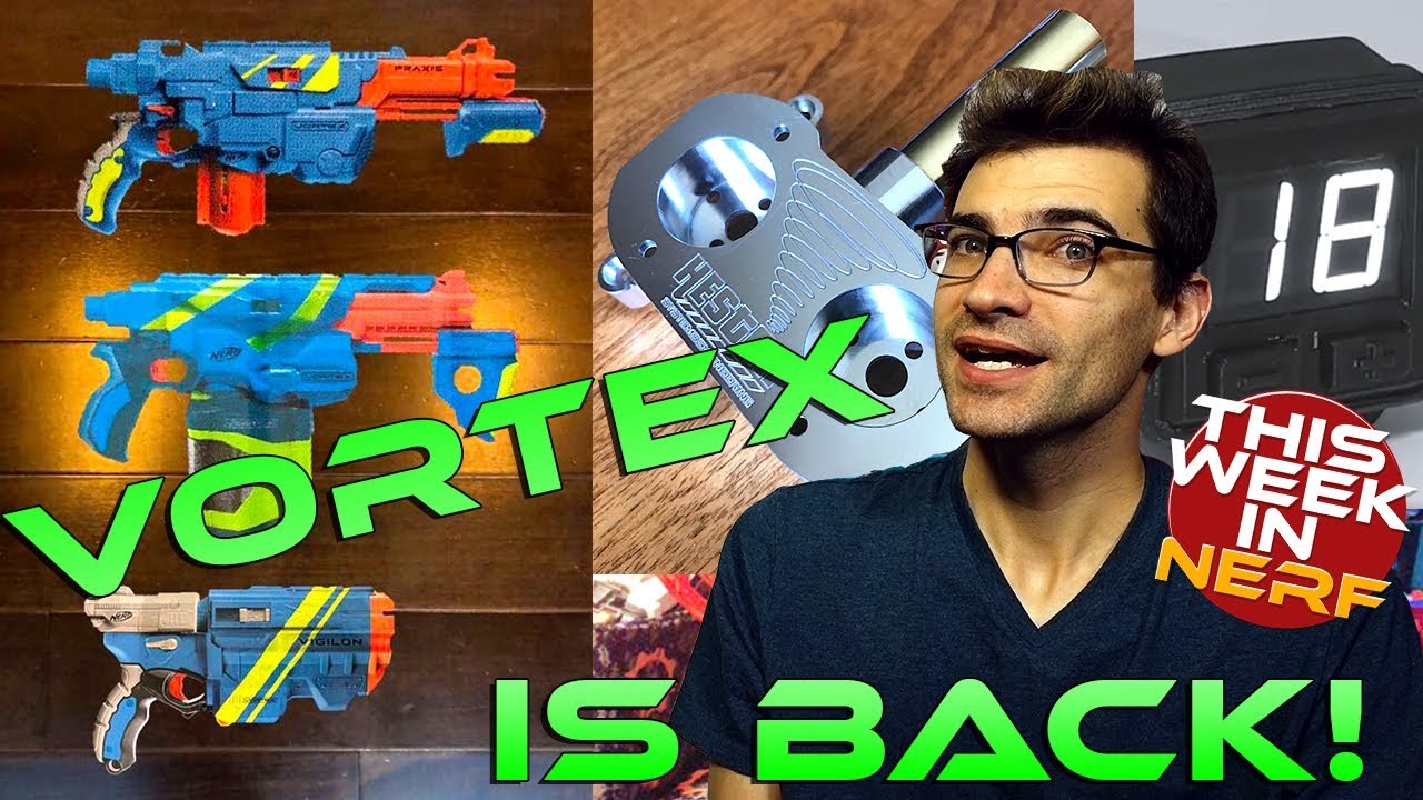 NEW NERF LEAKS! Vortex Returns! Super Accurate Flywheel Cage? This Week