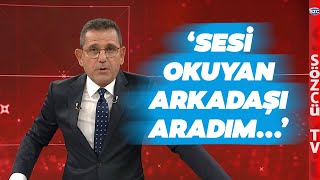 Fatih Portakaldan Dış Ses Tepkisiyle İlgili Açıklama Değmezdi Be Fatih Dedim