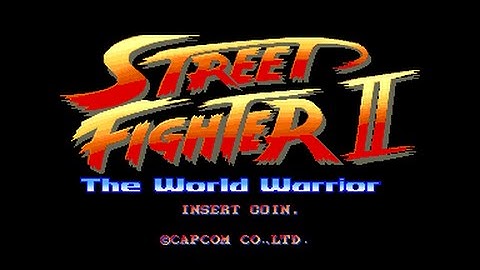 Street Fighter II : The World Warrior .Arcade Attract Mode. Video @ Retro Gaming World