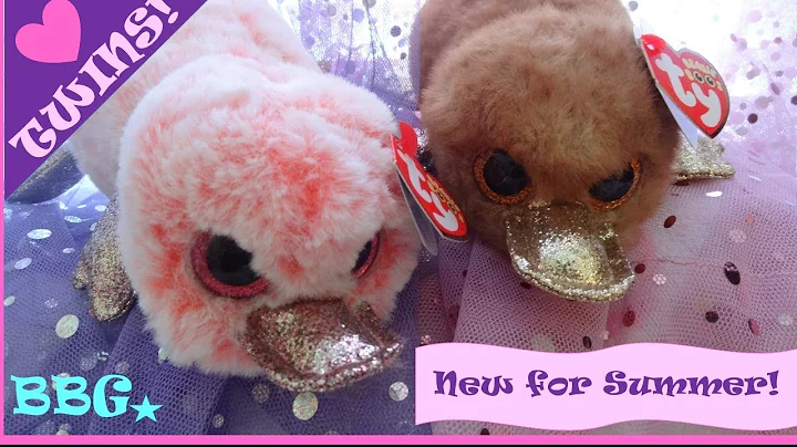TWINS~Two New Platypus Beanie Boos #164 Wilma and ...