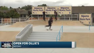 Local skateboarders thrilled with opening of new Nipomo skate park