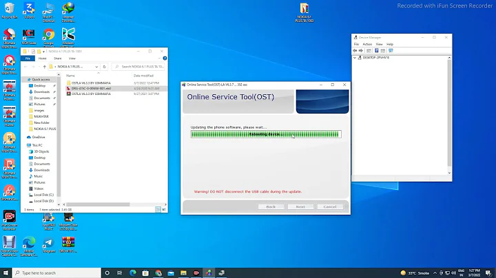 Nokia 6.1 Plus TA 1083 LOGO Hang  Frp Lock Remove  By Flashing OST Tool Login ID Password