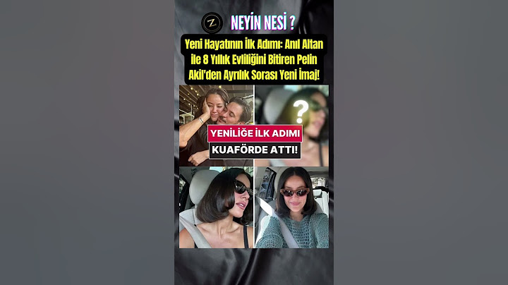 Yeni Hayatının İlk Adımı: Anıl Altan ile Evliliğini Bitiren Pelin Akil'den Ayrılık Sorası Yeni İmaj!