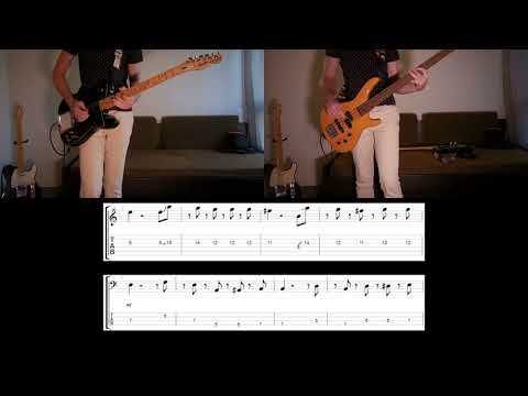 Muse - Pressure Guitar and Bass cover with tabs