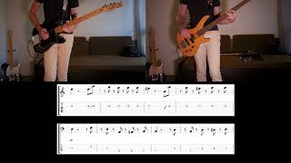 Muse - Pressure Guitar and Bass cover with tabs chords