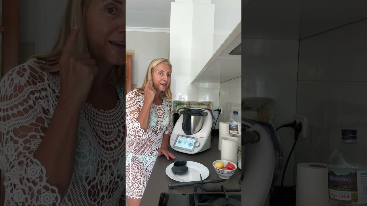 Crema de calabacín y verduras (alta temperatura) con Thermomix | #cremadecalabacin #tm6