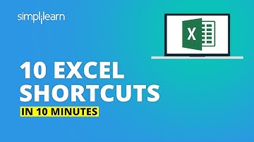 10 Excel Shortcuts In 10 Minutes - Shortcuts Every Excel User Should Know In 2026 | Simplilearn