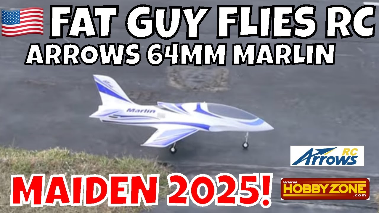ARROWS 64MM MARLIN MAIDEN 2025! by FGFRC #aviation #rcjets