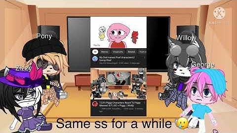 Piggy reacts to player memes (part 2) last part