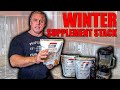 My winter supplement stack  keep all your muscle mass