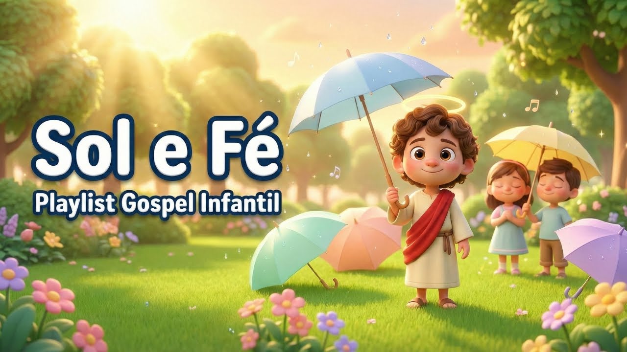 Canções Gospel Infantis 🌟 Música Cristã Leve para Crianças Felizes | BIBLIATOON