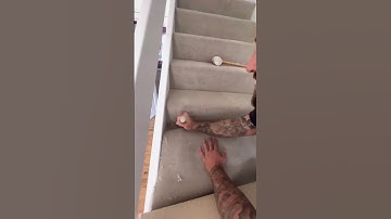 How To Fit Carpet On Stairs #tips