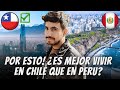 Peruano vive en chile por mejores oportunidades de vida  as lo tratan los chilenos 