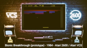 Bionic Breakthrough (prototype) - 1984 - Atari 2600 ( Atari VCS )