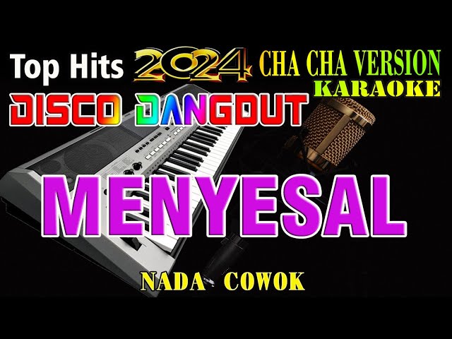 Menyesal - Mansyur S || Karaoke (Nada Cowok) | Disco Dangdut Orgen Tunggal Terbaru class=