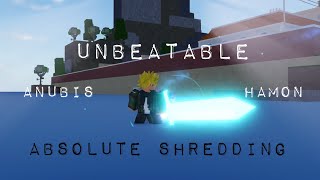 [YBA] Shredding EVERYTHING with ANUBIS AND HAMON - BEST COMBO EVER screenshot 5