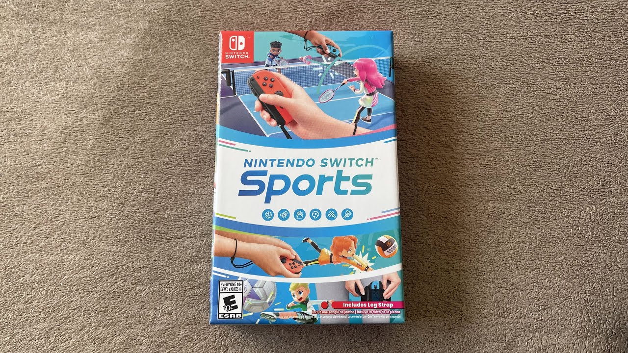 Nintendo Switch Sports Unboxing 