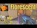 Florescent on Jett | 31 Kills, Clean Aim, Huge Carry