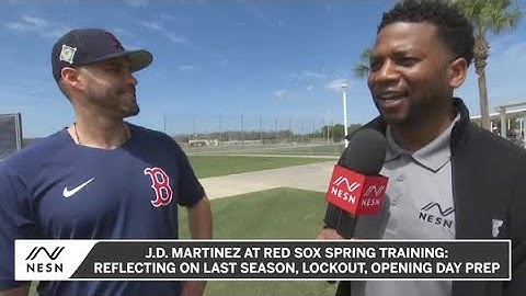 J.D. Martinez Reflects On Prior Season, Staying Sharp During Lockout