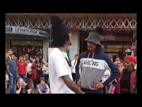 Les Twins Street Dance Part 1 Piccadilly Circus London Monday 13 August 2018 