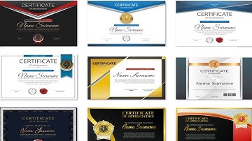 How to Download a Certificate Template Bundle | cdr templates big pack