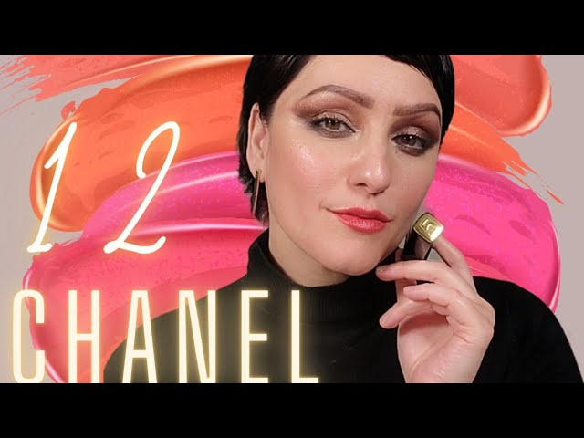 ENG) CHANEL'S NEW COLLECTION OF ROUGE ALLURE VELVET / SWATCHES // MY  FAVOURITE LIPSTICK TEXTURE 