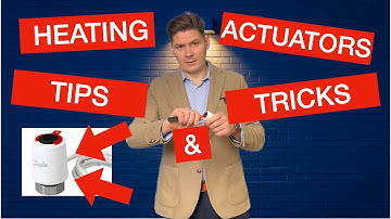 Underfloor heating actuators. Avoid mistakes. Tips and tricks!