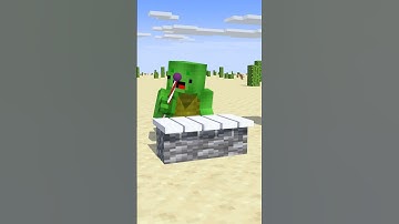 Steve, Naruto, JJ, Mikey, JJ Sister Play Music Cocomelon intro #minecraft #shorts