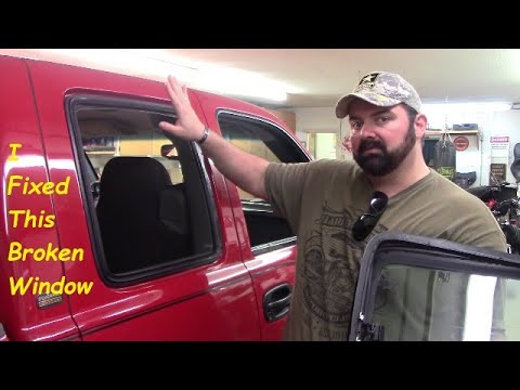 How to install a rear, side window on a 1999-2006 Chevy Silverado