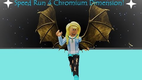 Speed Run 4 Chromium Dimension