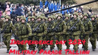 Estonian independence Day 24.02.2024/Military Parade/Freedom Square/Tallinn Estonia