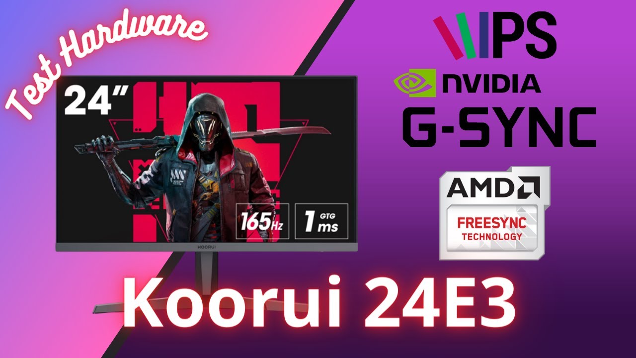Koorui 24E3 - Le meilleur écran gaming à moins de 150€ ? 