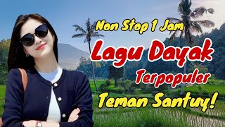 NON STOP 1 JAM LAGU DAYAK TERPOPULER‼️TEMAN SANTUY PALING SYAHDU | #lagudayakviral