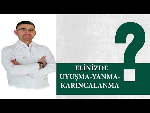 Elde Uyuşma, Yanma,