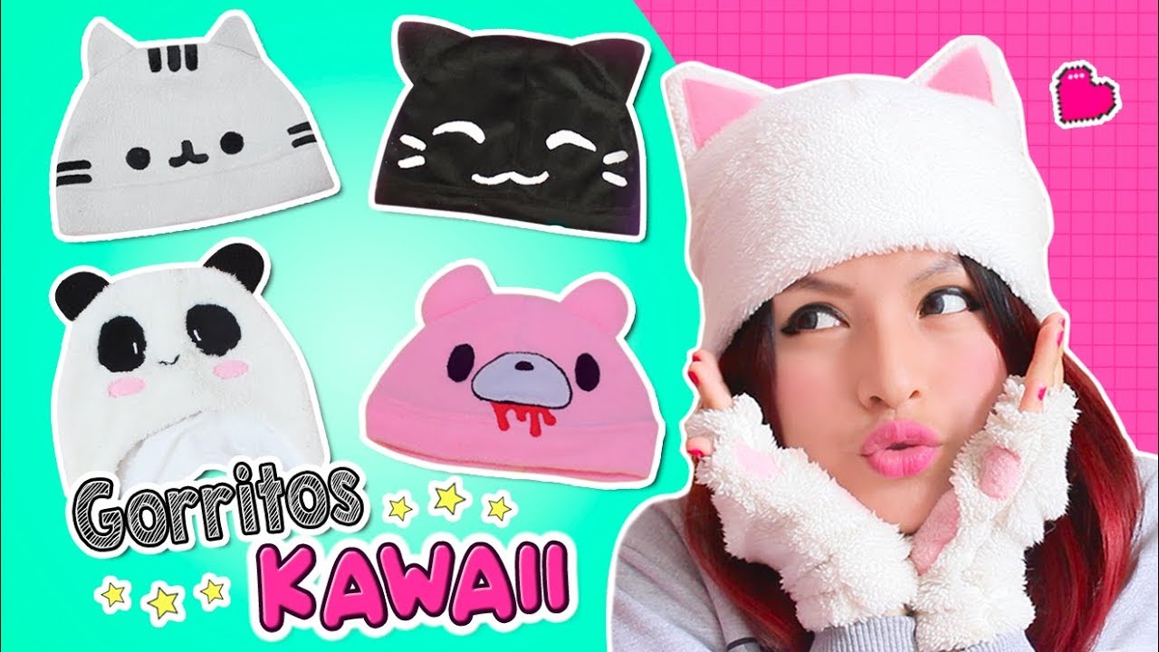 5 DIYS de GORRITOS KAWAII ☆ ¡Super fáciles! Kawaii Hat l Fabbi Lee