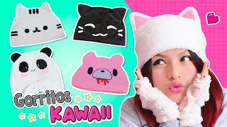 5 DIYS de GORRITOS KAWAII ☆ ¡Super fáciles! Kawaii Hat l Fabbi Lee