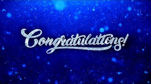 CONGRATULATIONS! (Upbeat Song - by hsc501)