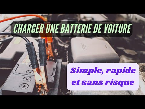 Vidéo: 3 façons de charger une batterie de voiture