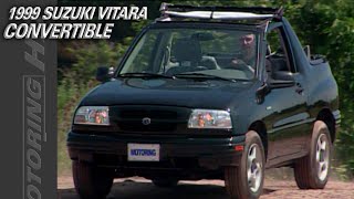 Match Highlights 1999 Suzuki Vitara Convertible | Motoring TV Classics