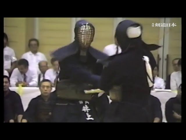 大将登場「約35年前の映像⑧」昭和62年東西対抗剣道大会（4将〜大将