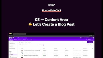 Chapter 3 - Headless Content Management - Let