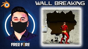 How do you animate a wall breaking | Wall destruction | Blender 3.1 Tutorial