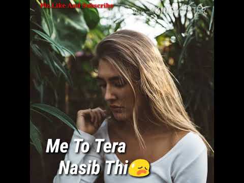 kitne-tere-karib-thi-me-to-tera-nasib-thhi-lovers-love-life-status-for-real-love