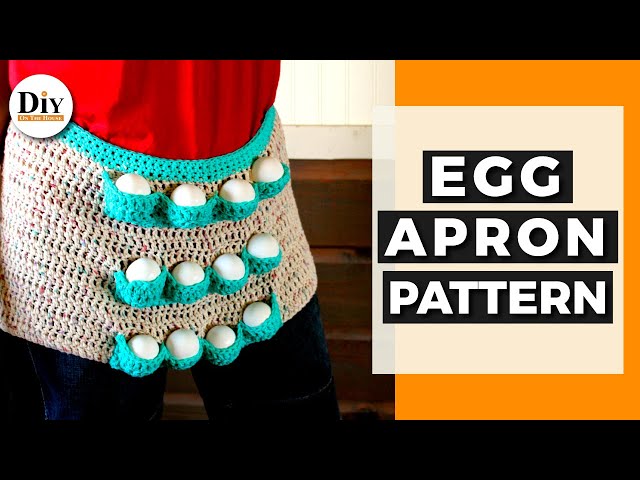 How to sew a Chicken Egg Apron - Step by step tutorial 