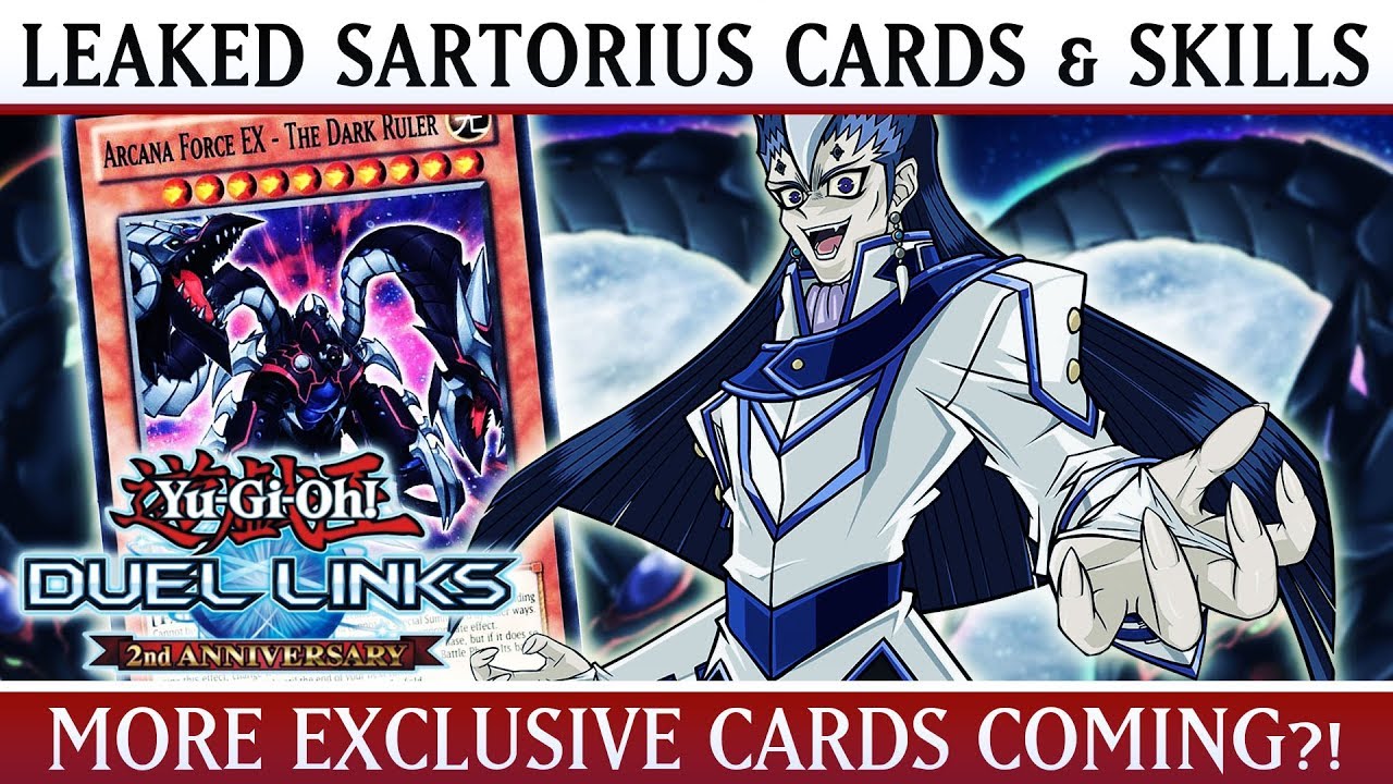 Yu Gi Oh Duel Links Leaked Sartorius Cards And Skills Arcana