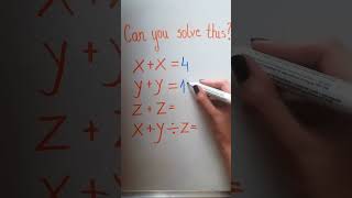 Can you solve this? #maths #shortvideo #viral #subscribe #test #braintest #logicgame #game screenshot 4