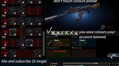 contract wars Ak 74 weapon customizion hack