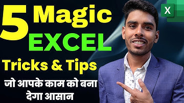 5 Excel Magic Tricks | Excel Tricks and Tips 2023 | Excel tutorial by edukeya