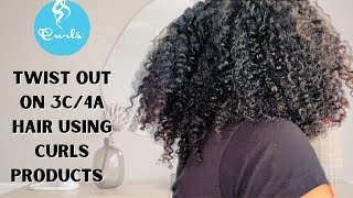 🪮Twist Out on 3c/4a Hair using Curls Hair Brand | Honest Product Review | Unbrelievable by Unbrelievable  231 views 3 years ago 12 minutes, 41 seconds
