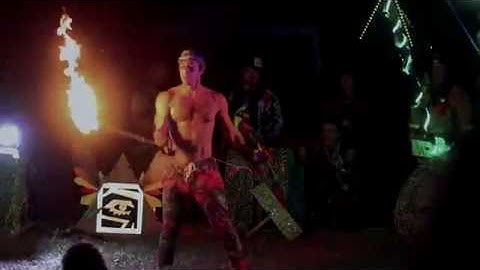 Fire Rope Dart Performance Highlight YOUtopia 2018 at Camp Monarch